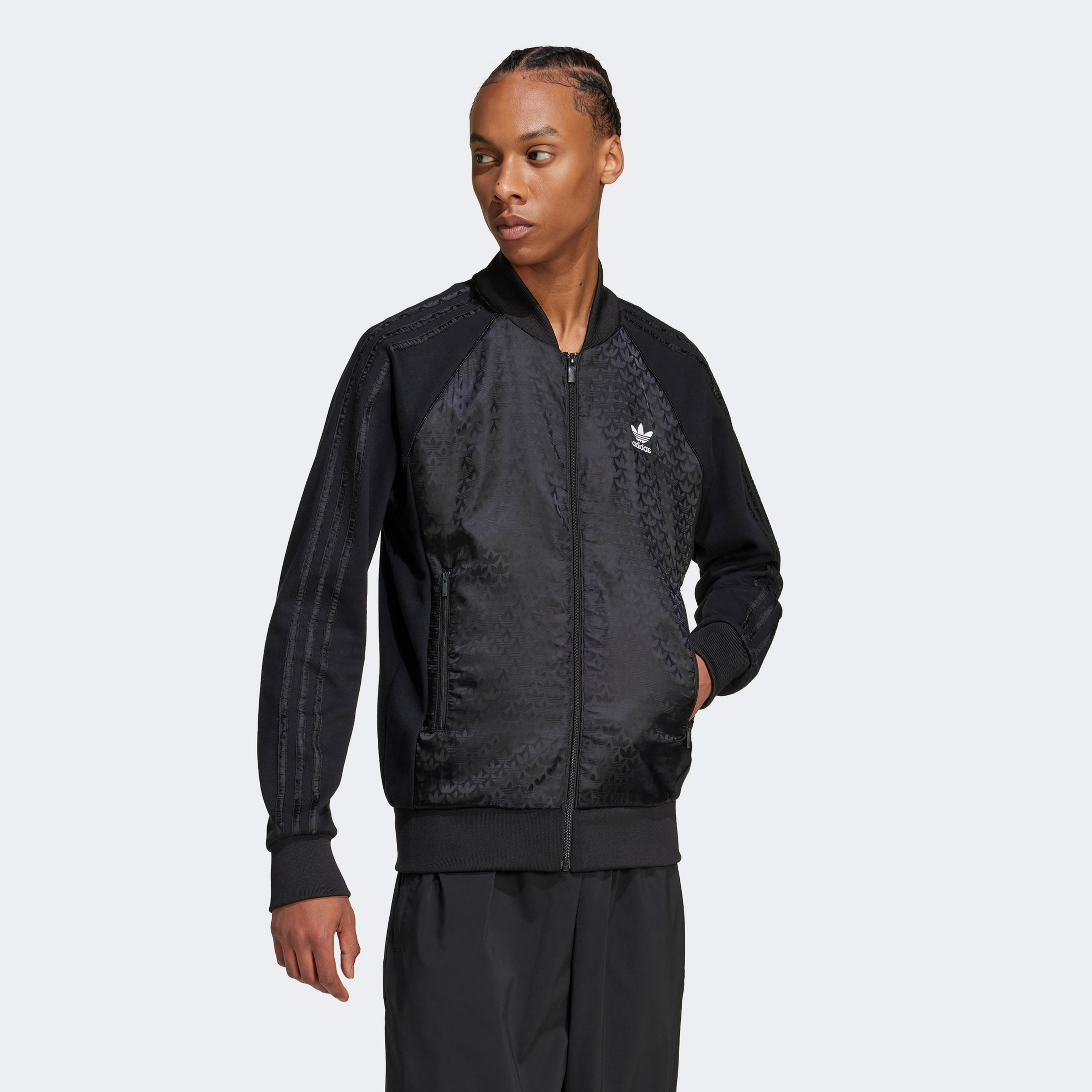 adidas Mono Tt Erkek Siyah Eşofman Üstü