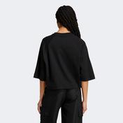 adidas Premium Essentials Oversize Kadın Siyah T-Shirt
