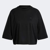 adidas Premium Essentials Oversize Kadın Siyah T-Shirt