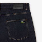 Lacoste Erkek Slim Fit  Koyu Mavi Jean Pantolon
