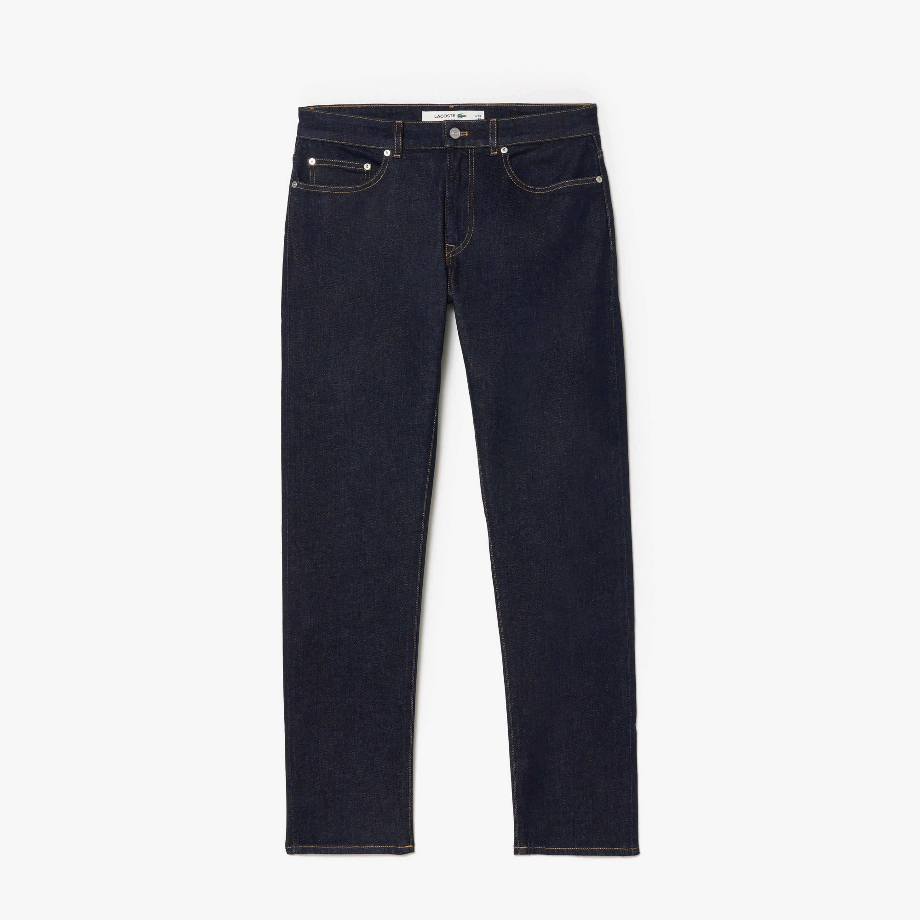 Lacoste Erkek Slim Fit  Koyu Mavi Jean Pantolon
