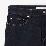 Lacoste Erkek Slim Fit  Koyu Mavi Jean Pantolon