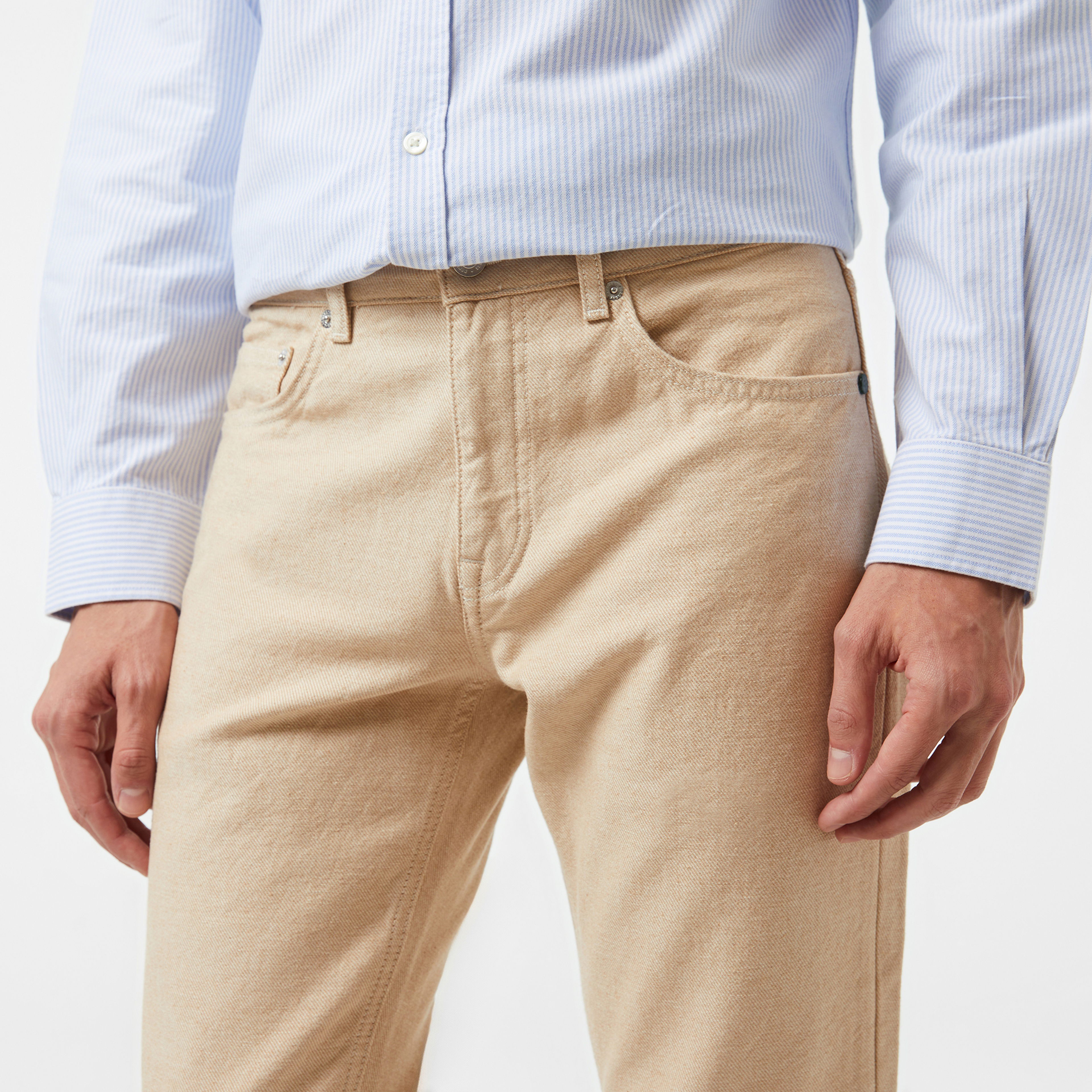Lacoste Slim Fit Chino Erkek Bej Pantolon