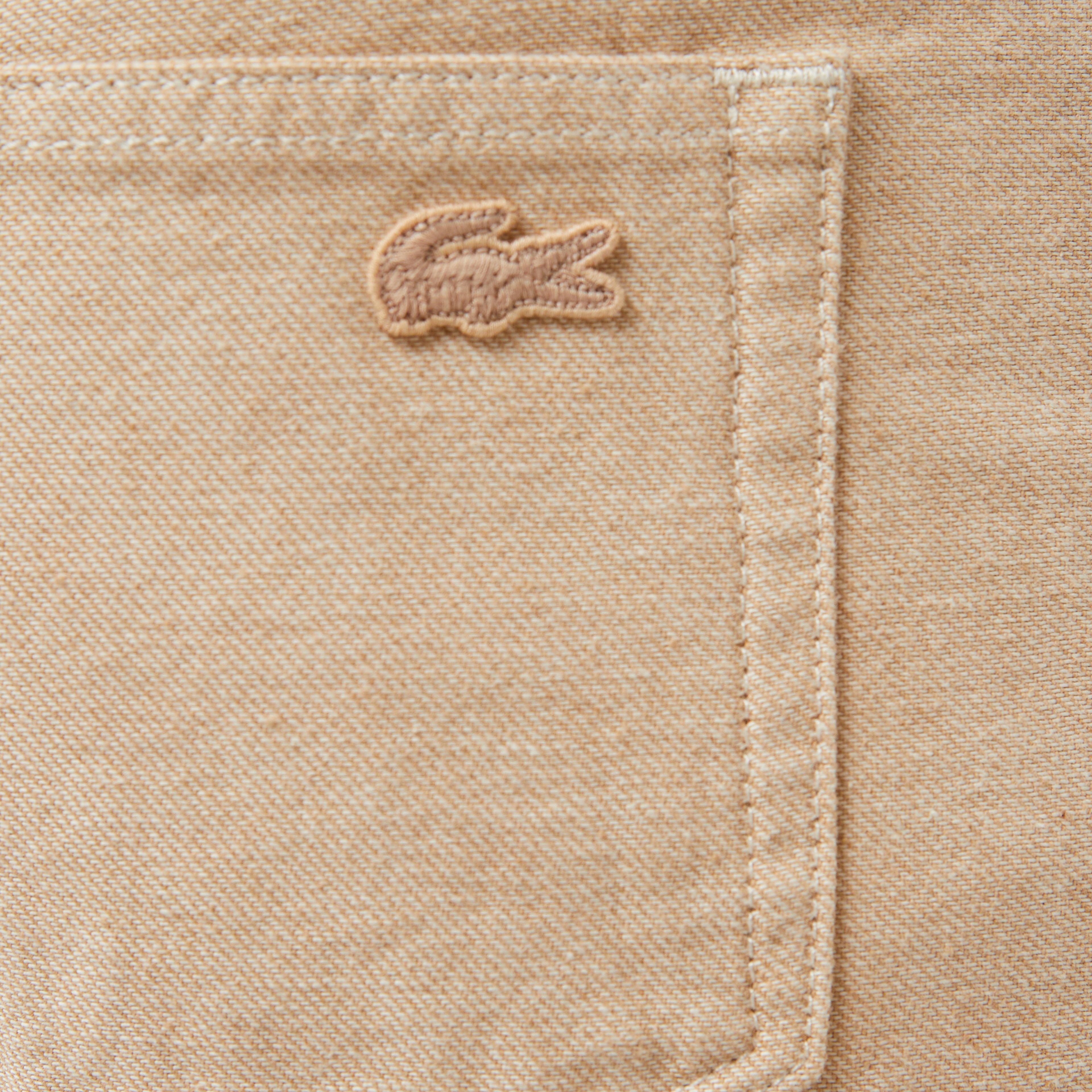 Lacoste Slim Fit Chino Erkek Bej Pantolon