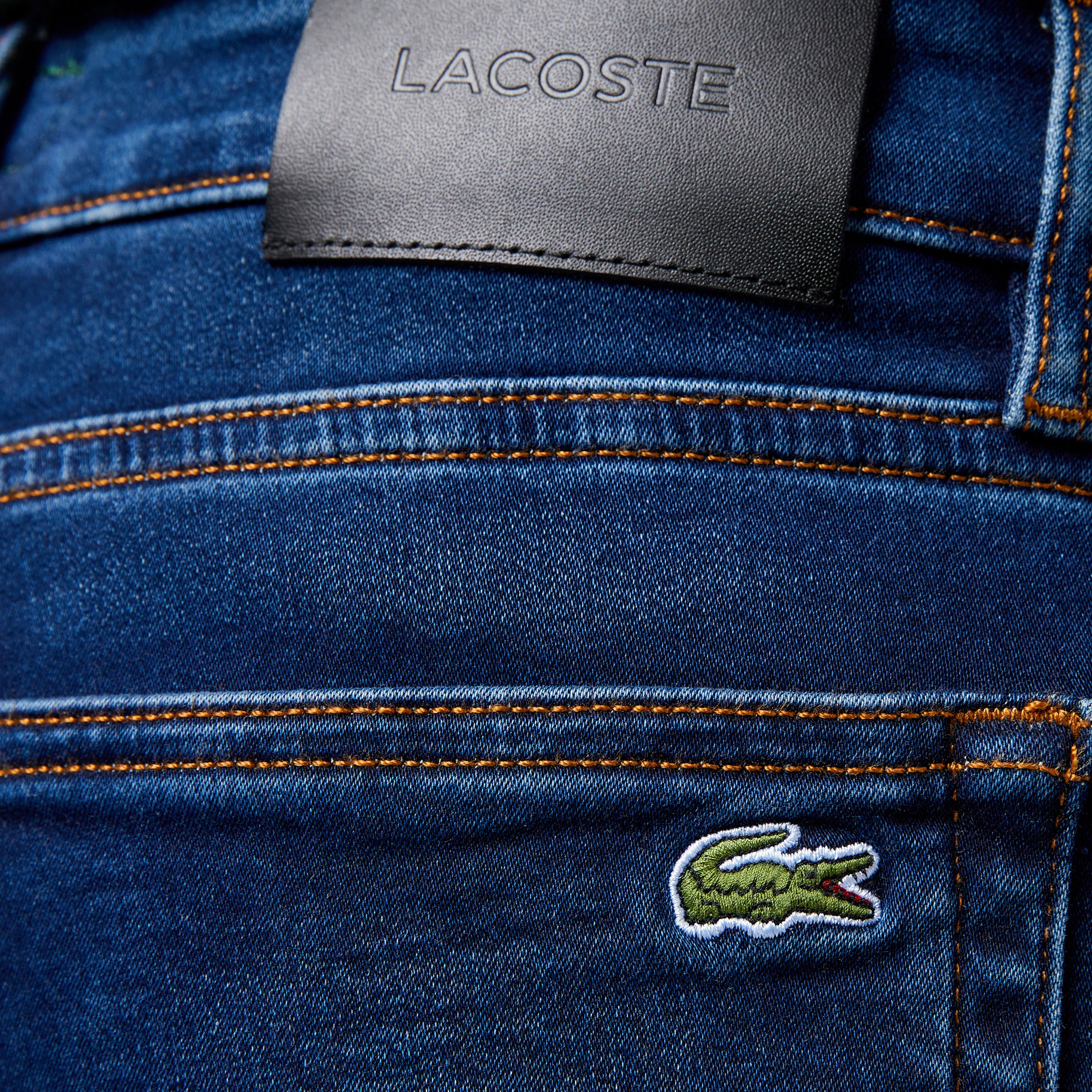 Lacoste Erkek Regular Fit Denim Mavi Pantolon