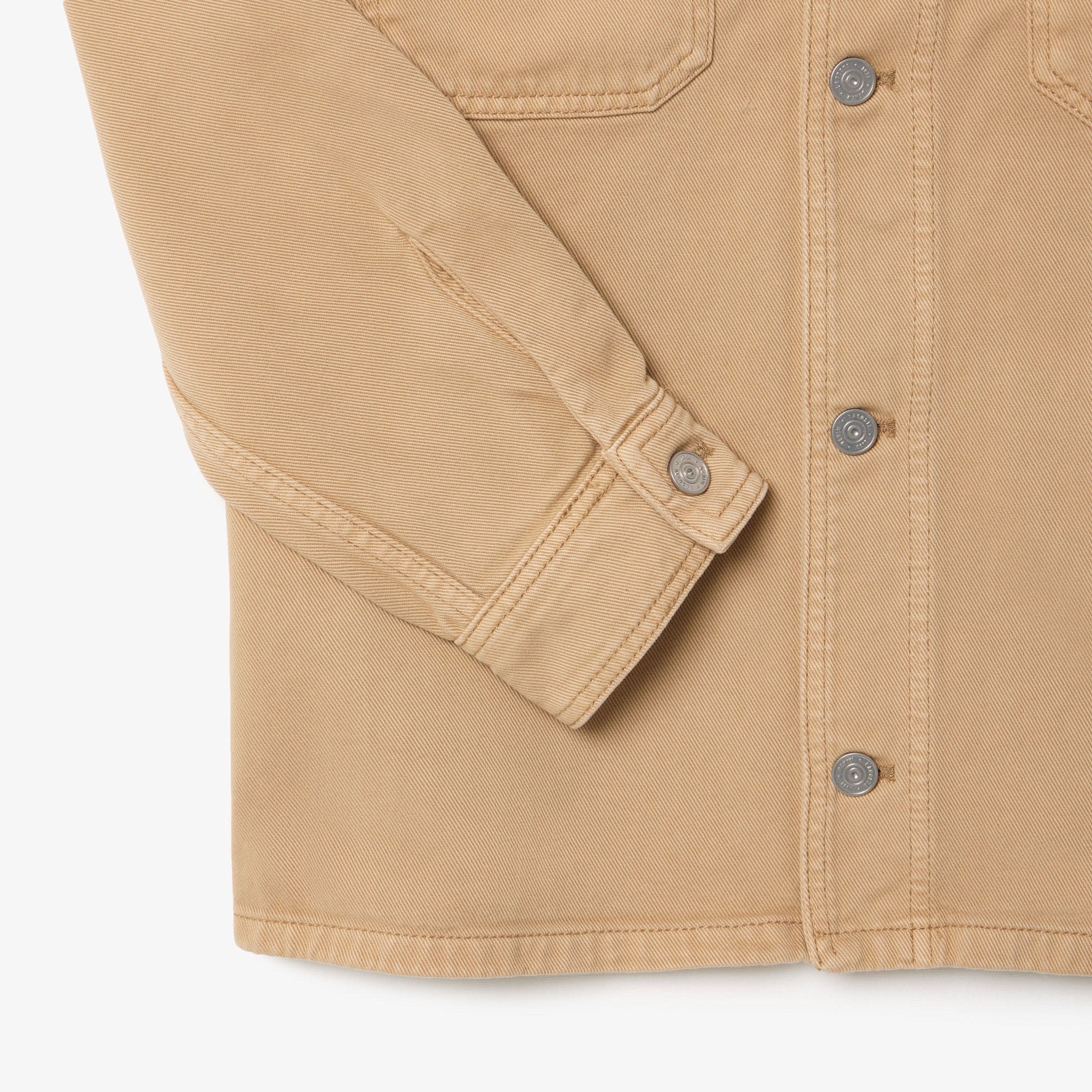 Lacoste Erkek Oversized Fit Kahverengi Gömlek