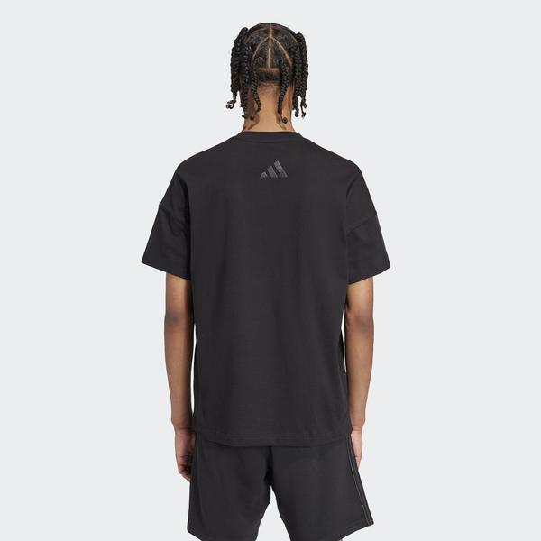 adidas All Szn Graphic Seasonal Erkek Siyah T-Shirt_2