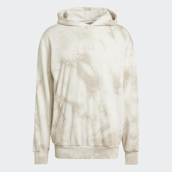 adidas All Szn Fleece Wash Erkek Bej Hoodie_3