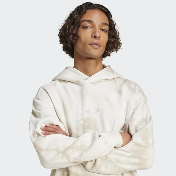 adidas All Szn Fleece Wash Erkek Bej Hoodie_6