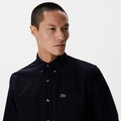 Lacoste Regular Fit Düğmeli Yaka Erkek Lacivert Gömlek