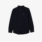 Lacoste Regular Fit Düğmeli Yaka Erkek Lacivert Gömlek