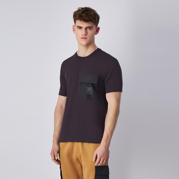 Champion Crewneck Çocuk Gri T-Shirt