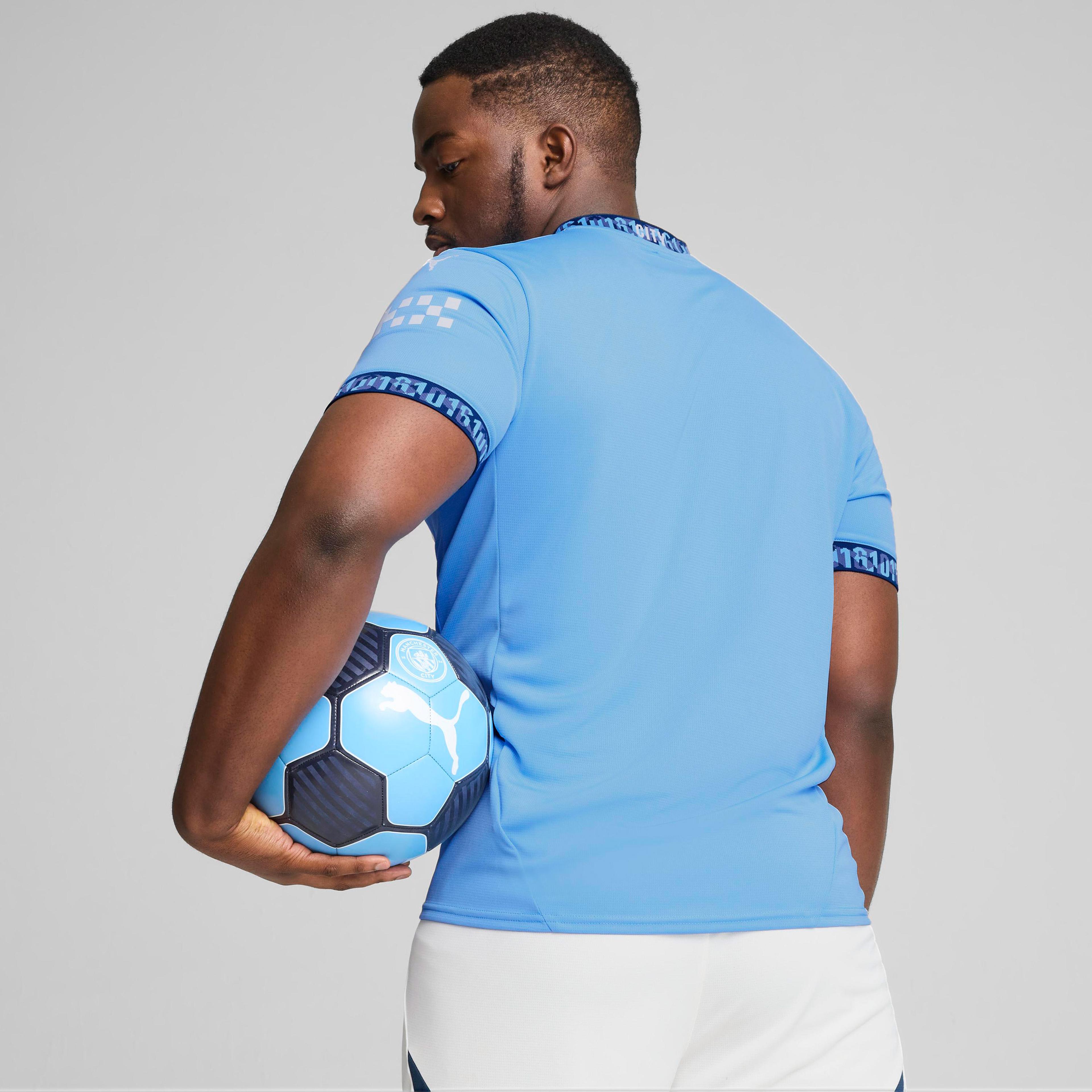 Puma Manchester City 24/25 Erkek Mavi Futbol Forması