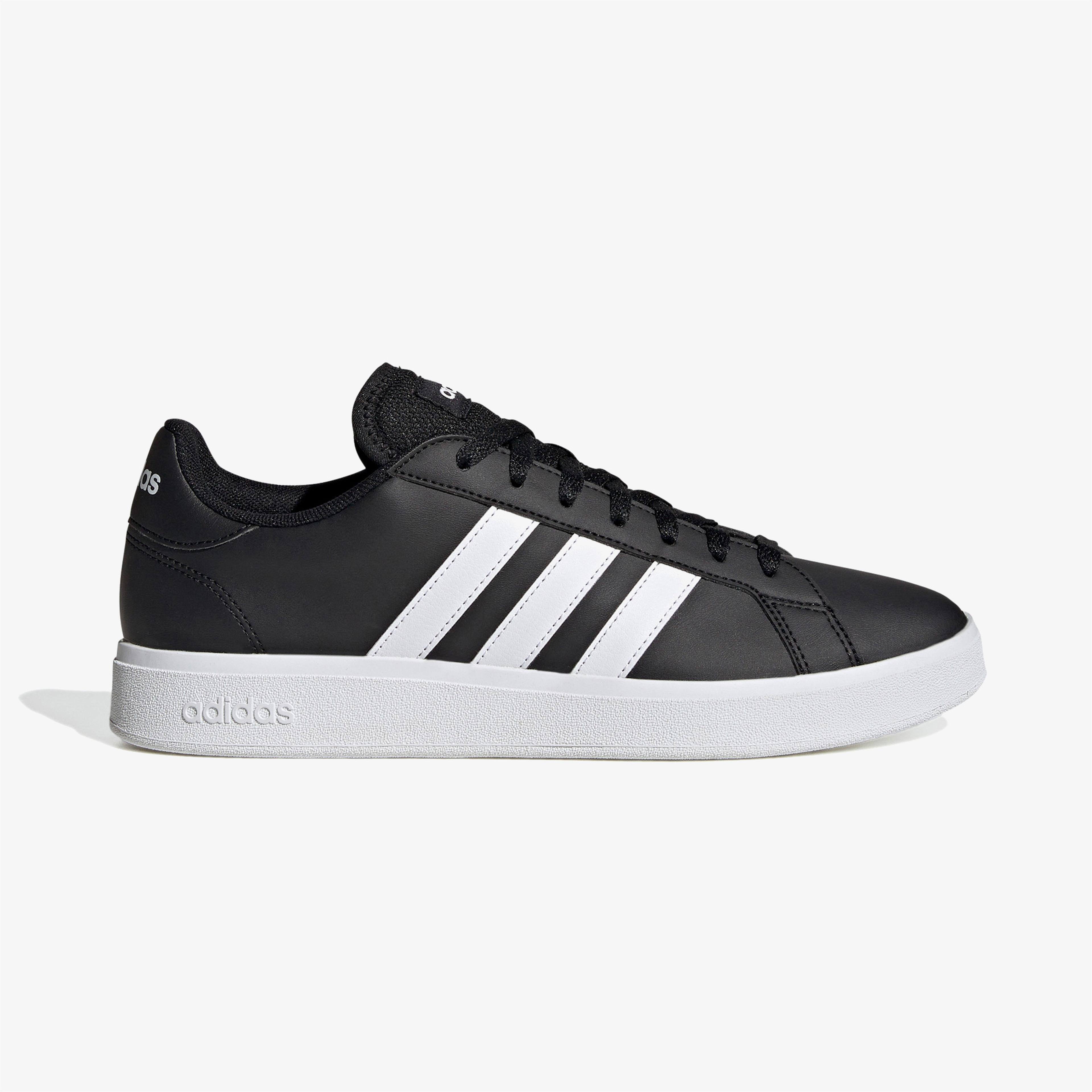 adidas Grand Court Base 2.0 Erkek Siyah Spor Ayakkabı