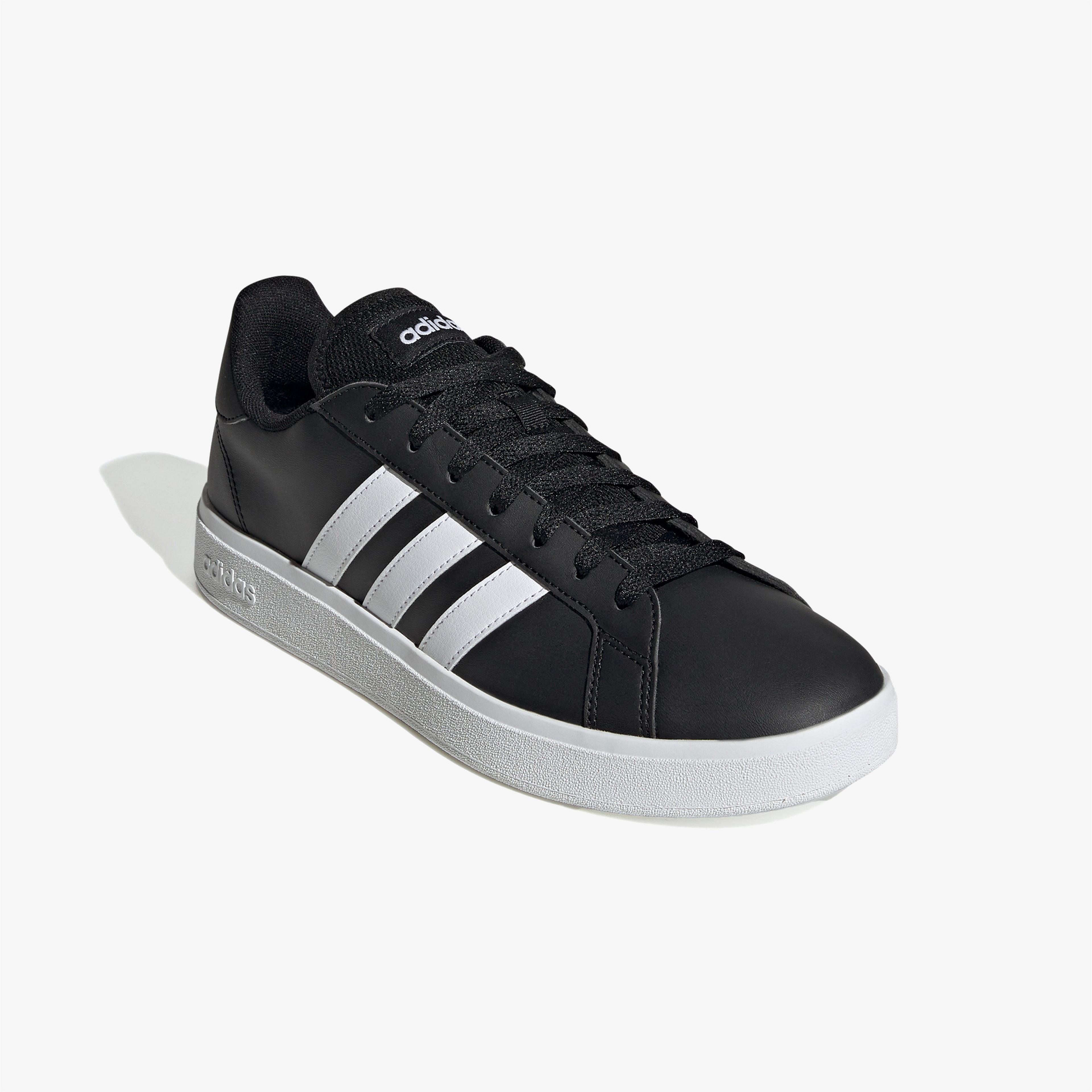 adidas Grand Court Base 2.0 Erkek Siyah Spor Ayakkabı