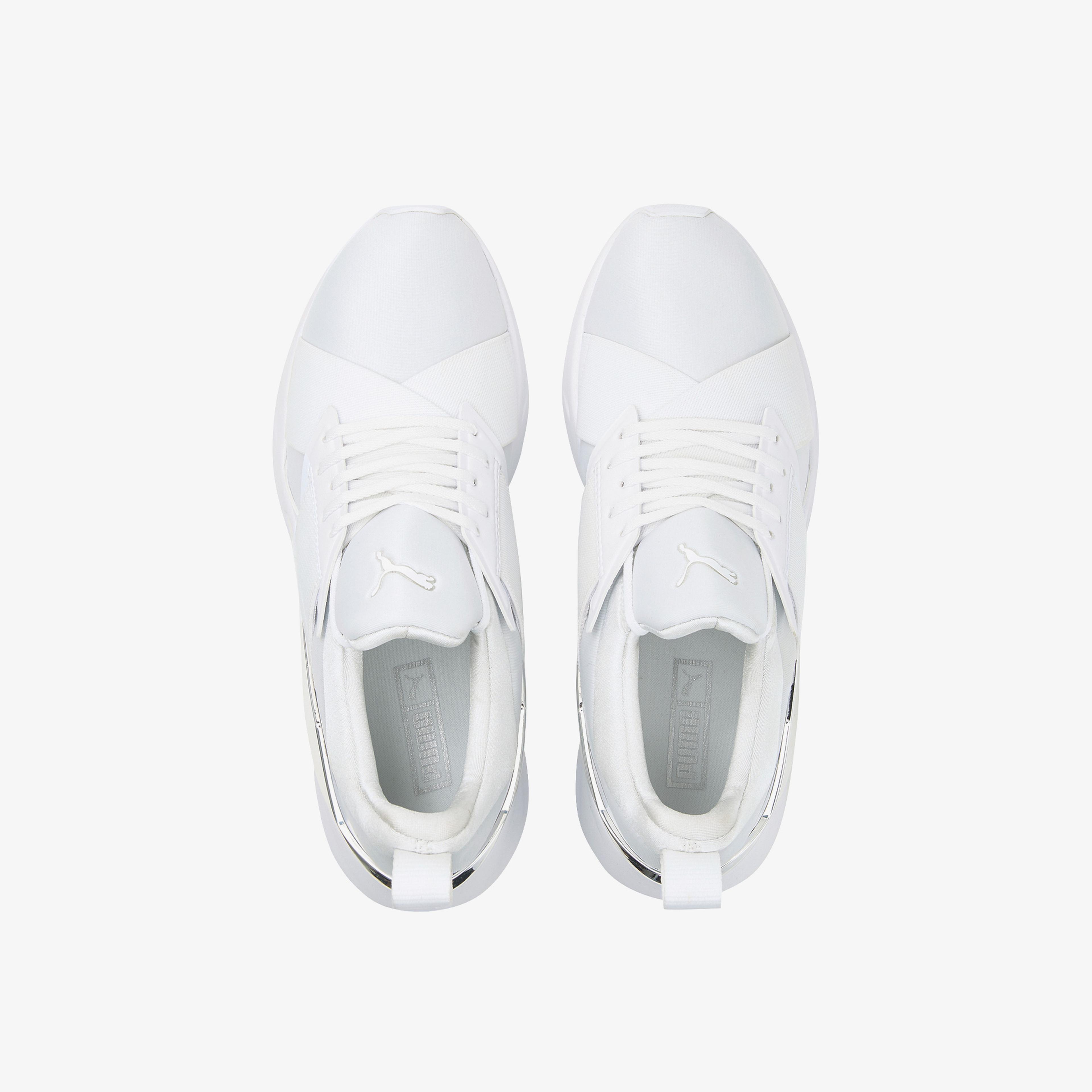 Puma Muse X5 Meta Kadın Beyaz Spor Ayakkabı