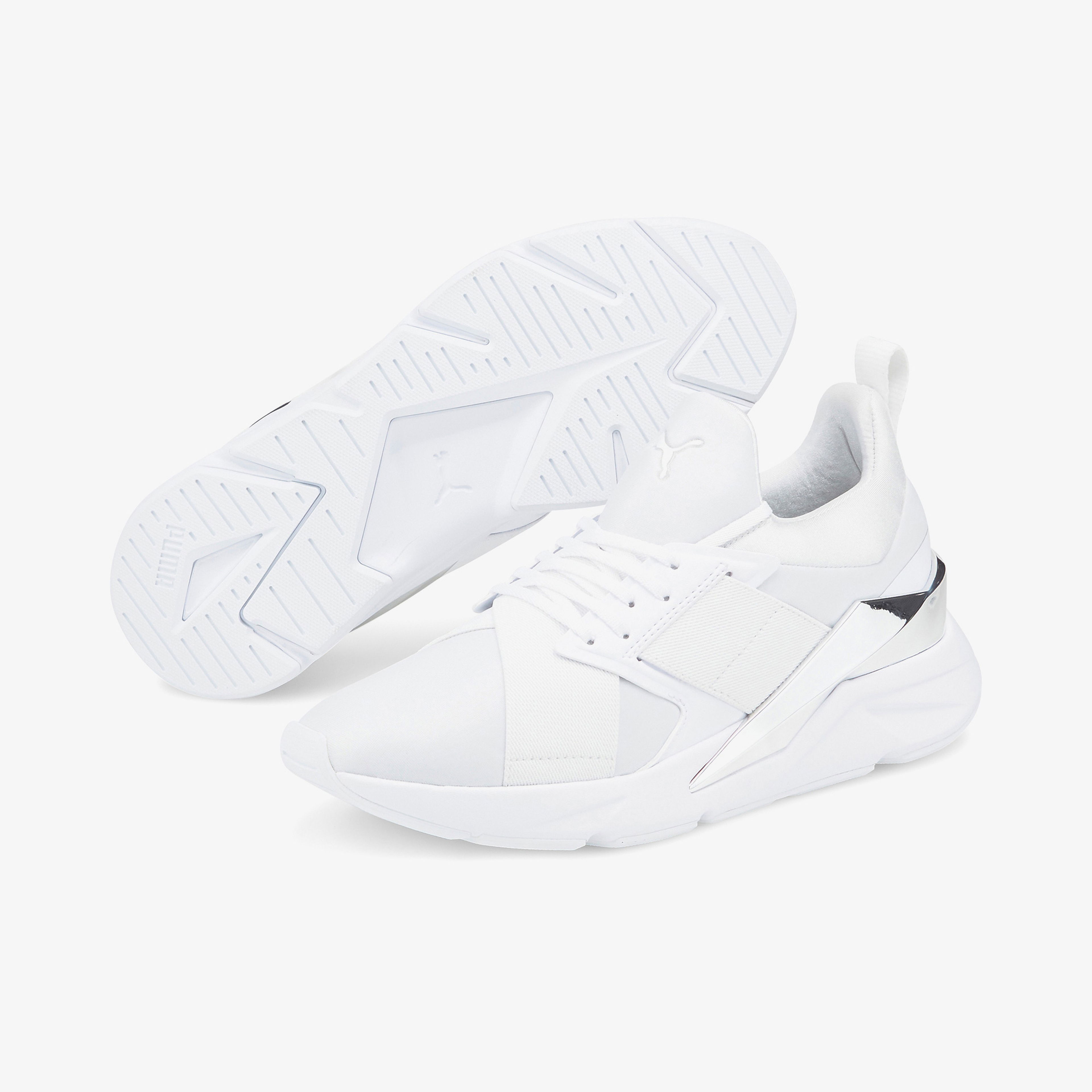 Puma Muse X5 Meta Kadın Beyaz Spor Ayakkabı