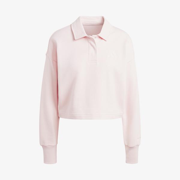 adidas All Szn French Terry Polo Kadın Pembe Sweatshirt_3