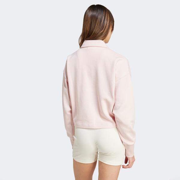 adidas All Szn French Terry Polo Kadın Pembe Sweatshirt_2