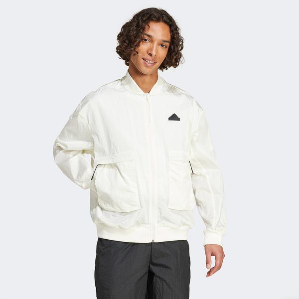 adidas M Ce Q3 Pr Bjkt Erkek Beyaz Ceket_1