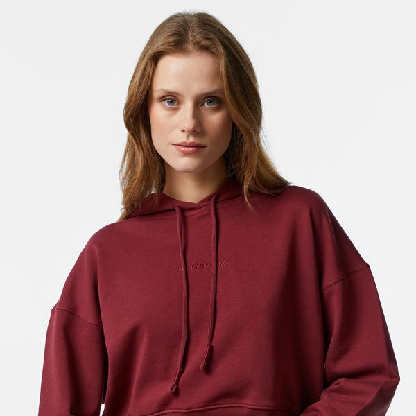 Les Benjamins 301 Unisex Bordo Hoodie_3