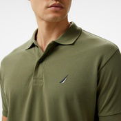 Nautica Erkek Yeşil Classic Fit Kısa Kollu Polo Yaka T-Shirt
