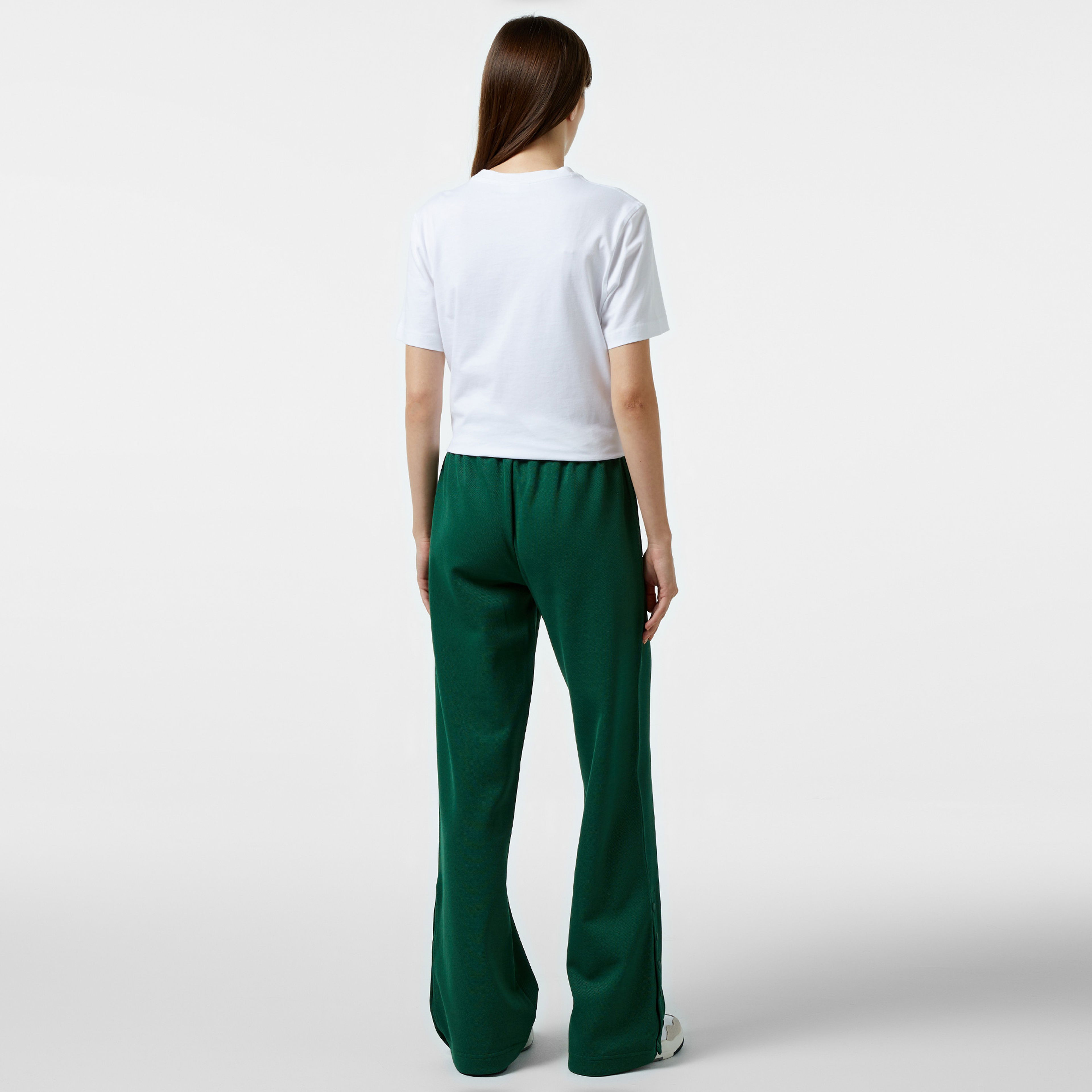 Lacoste Kadın Straight Fit Koyu Yeşil Eşofman Altı