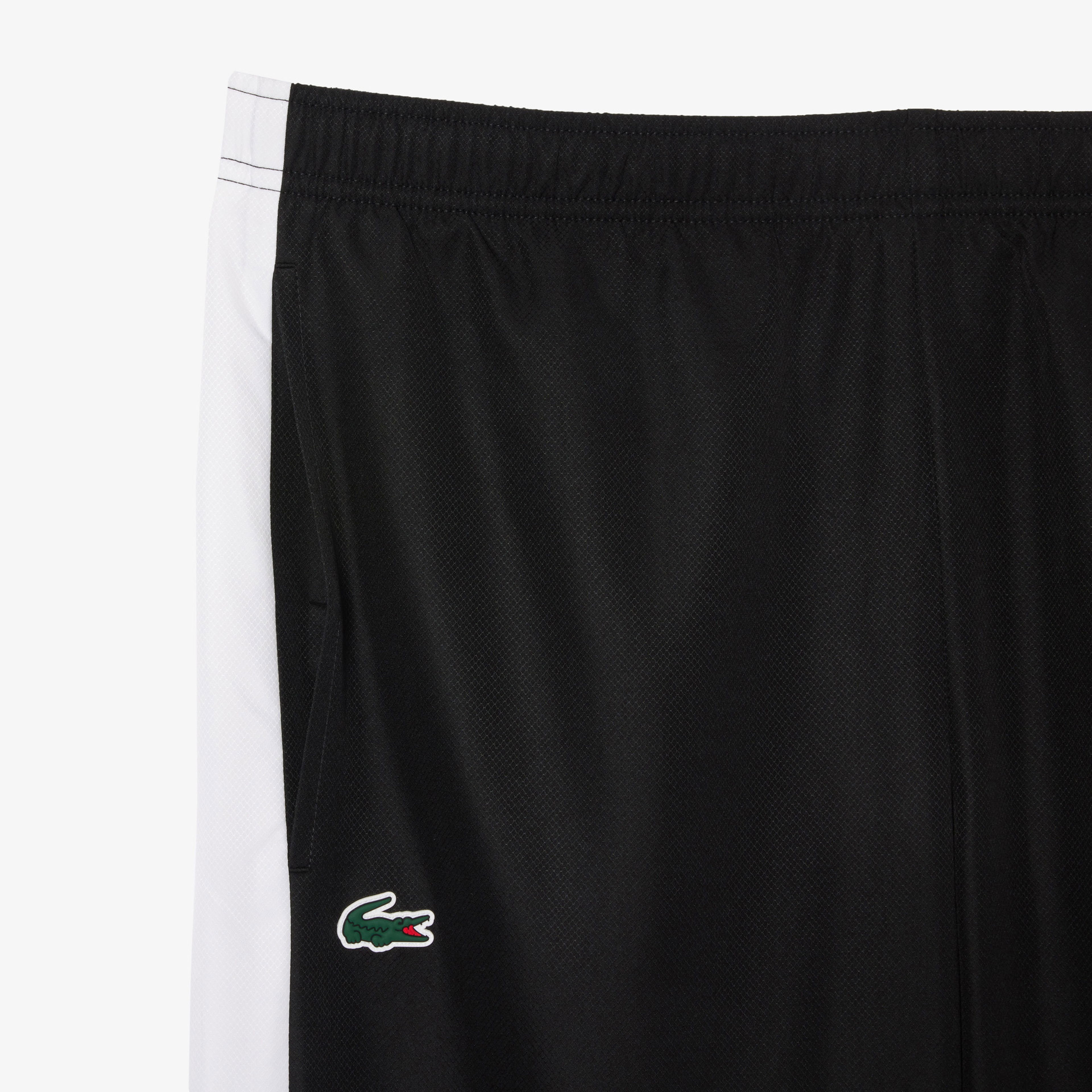 Lacoste Regular Fit Renk Bloklu Erkek Siyah Eşofman Takımı