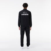 Lacoste Regular Fit Renk Bloklu Erkek Siyah Eşofman Takımı