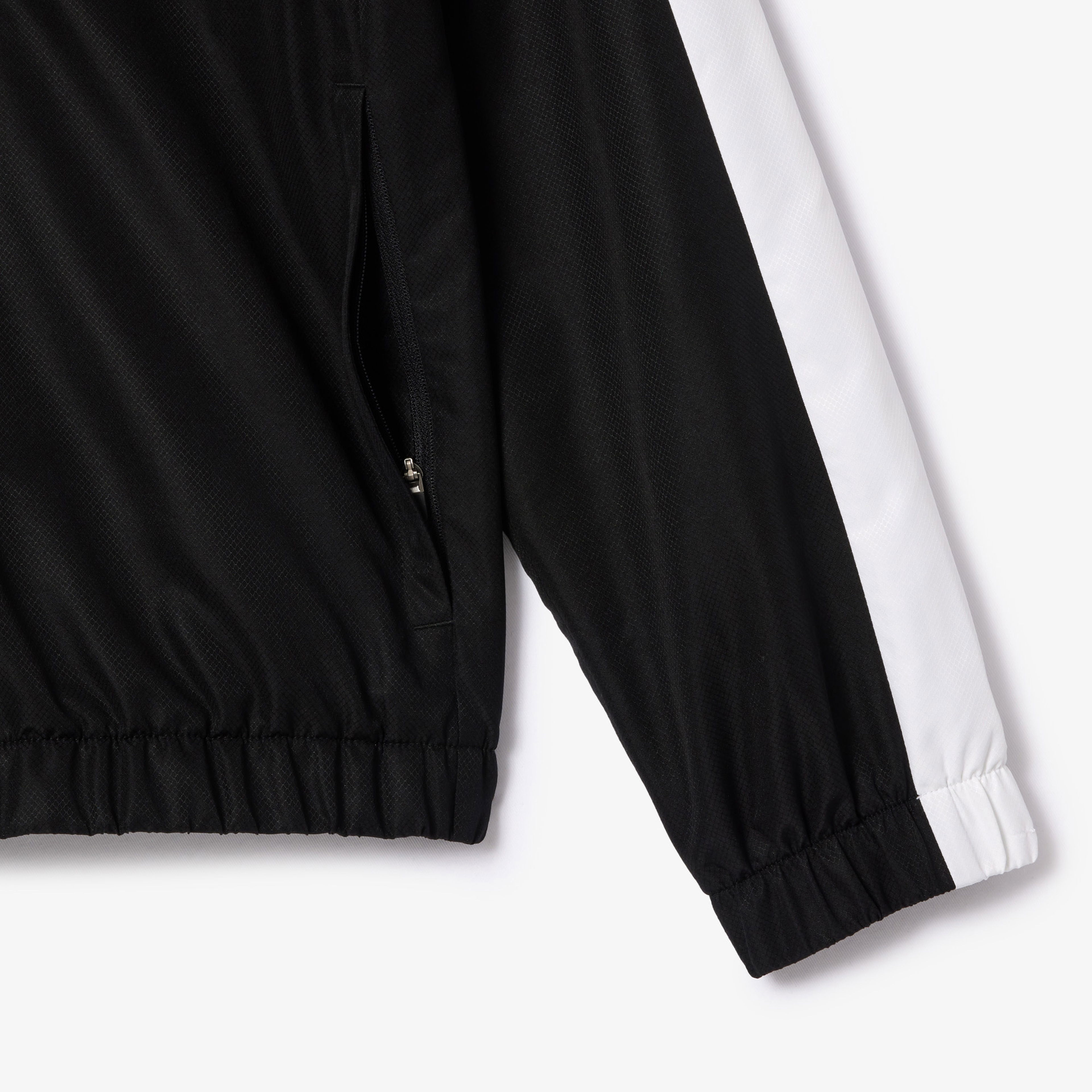 Lacoste Regular Fit Renk Bloklu Erkek Siyah Eşofman Takımı