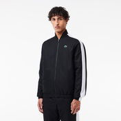 Lacoste Regular Fit Renk Bloklu Erkek Siyah Eşofman Takımı