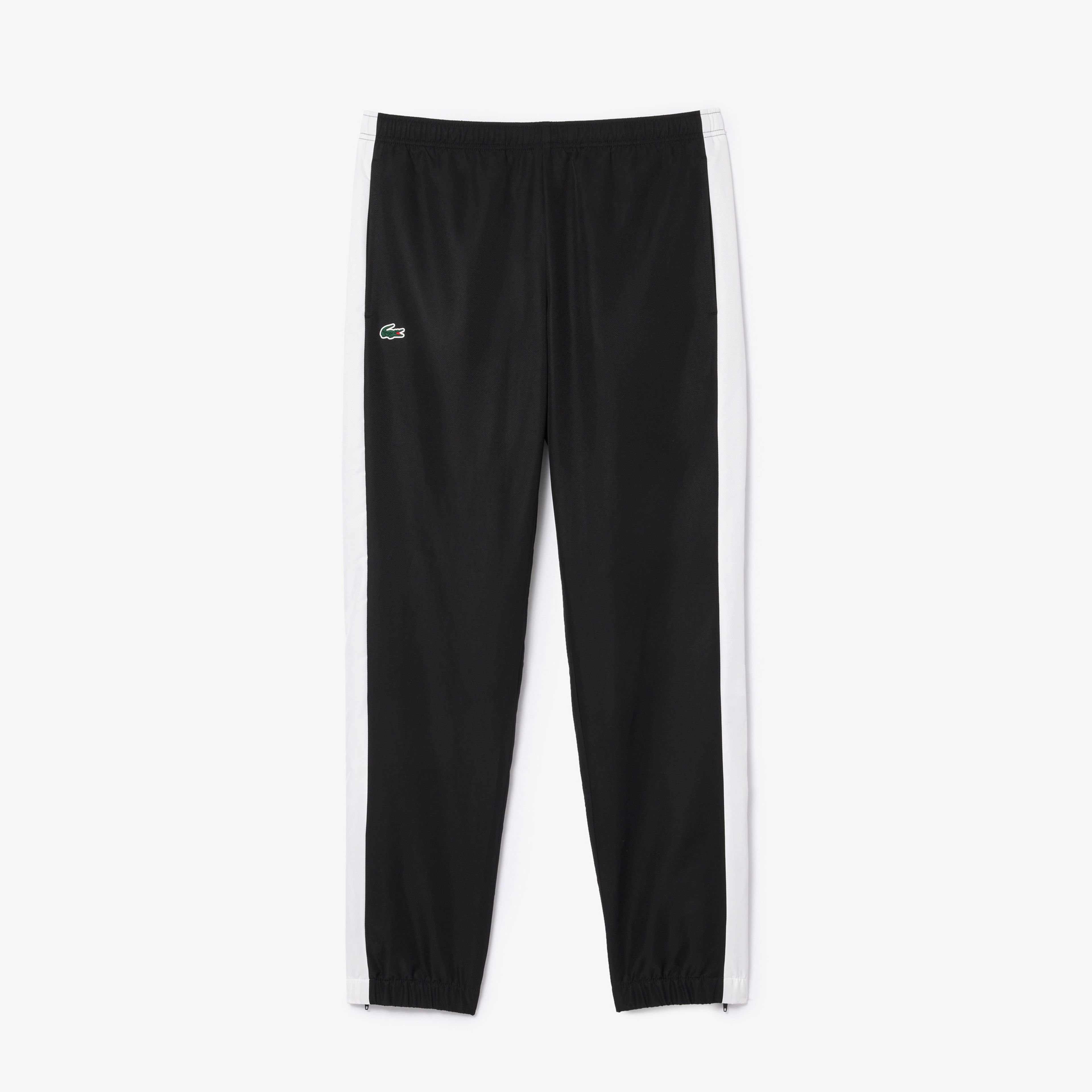 Lacoste Regular Fit Renk Bloklu Erkek Siyah Eşofman Takımı