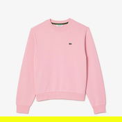 Lacoste Kadın Regular Fit Bisiklet Yaka Açık Pembe Sweatshirt