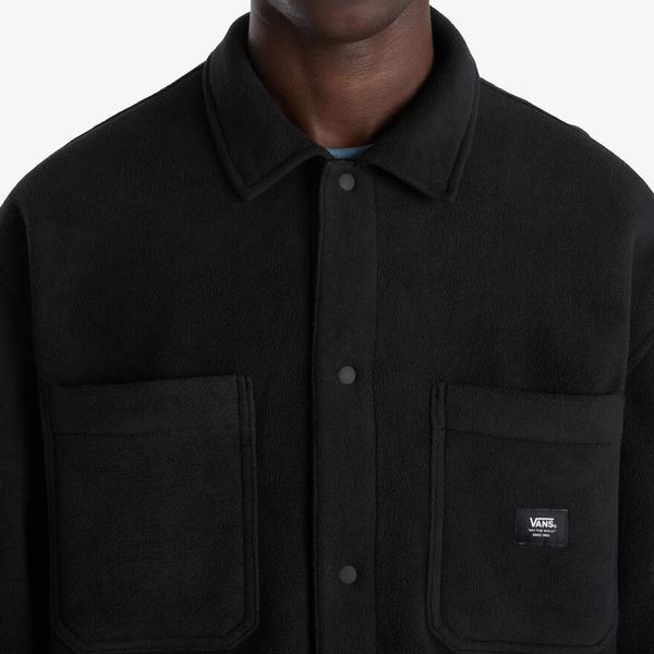 Vans Polar Fleece Erkek Siyah Ceket_6