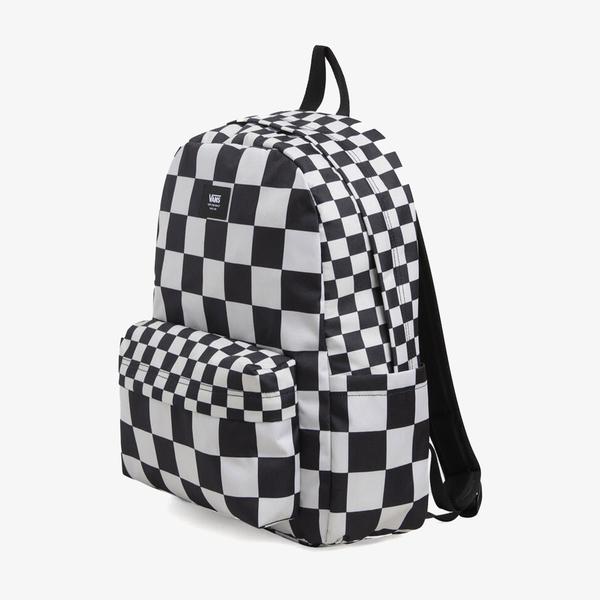 Vans Old Skool Check Unisex Siyah Sırt Çantası_1