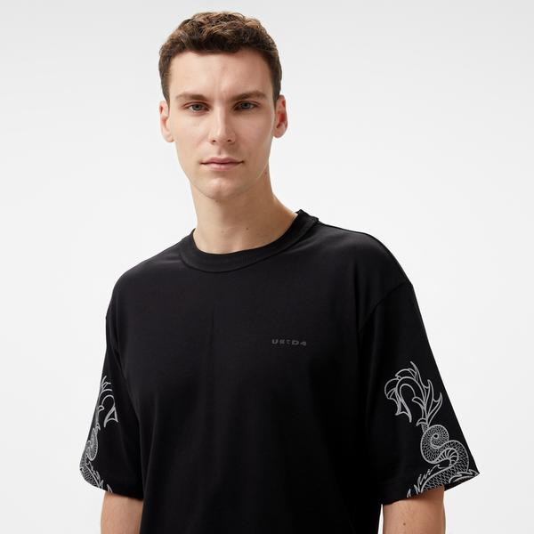 UNITED4 Jpn Limited Edition Erkek Siyah T-Shirt_3