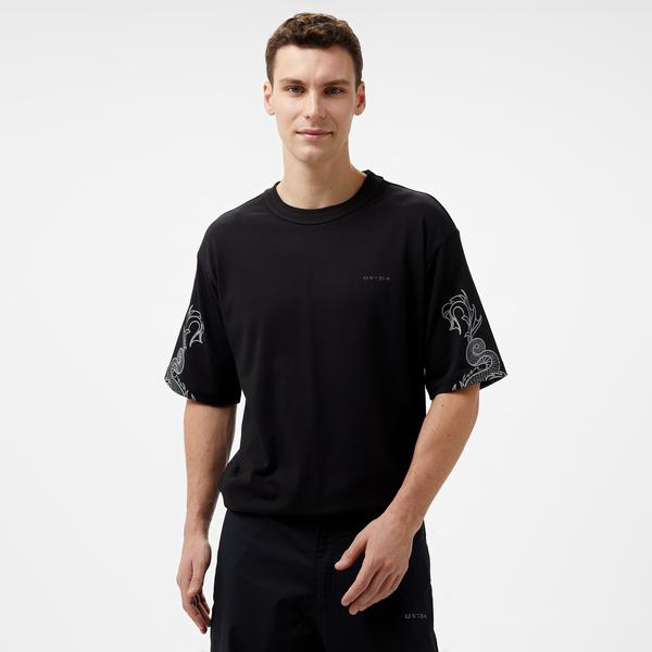 UNITED4 Jpn Limited Edition Erkek Siyah T-Shirt
