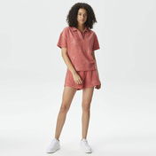 Nautica Kadın Kiremit Relaxed Fit Polo Yaka T-Shirt