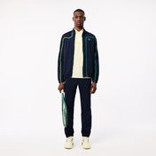 Lacoste Erkek Regular Fit Fermuarlı Yaka Renk Bloklu Lacivert Eşofman Takımı