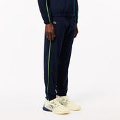 Lacoste Erkek Regular Fit Fermuarlı Yaka Renk Bloklu Lacivert Eşofman Takımı