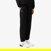 Lacoste Erkek Regular Fit Fermuarlı Yaka Baskılı Siyah Eşofman Takımı