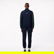 Lacoste Erkek Regular Fit Fermuarlı Yaka Renk Bloklu Lacivert Eşofman Takımı