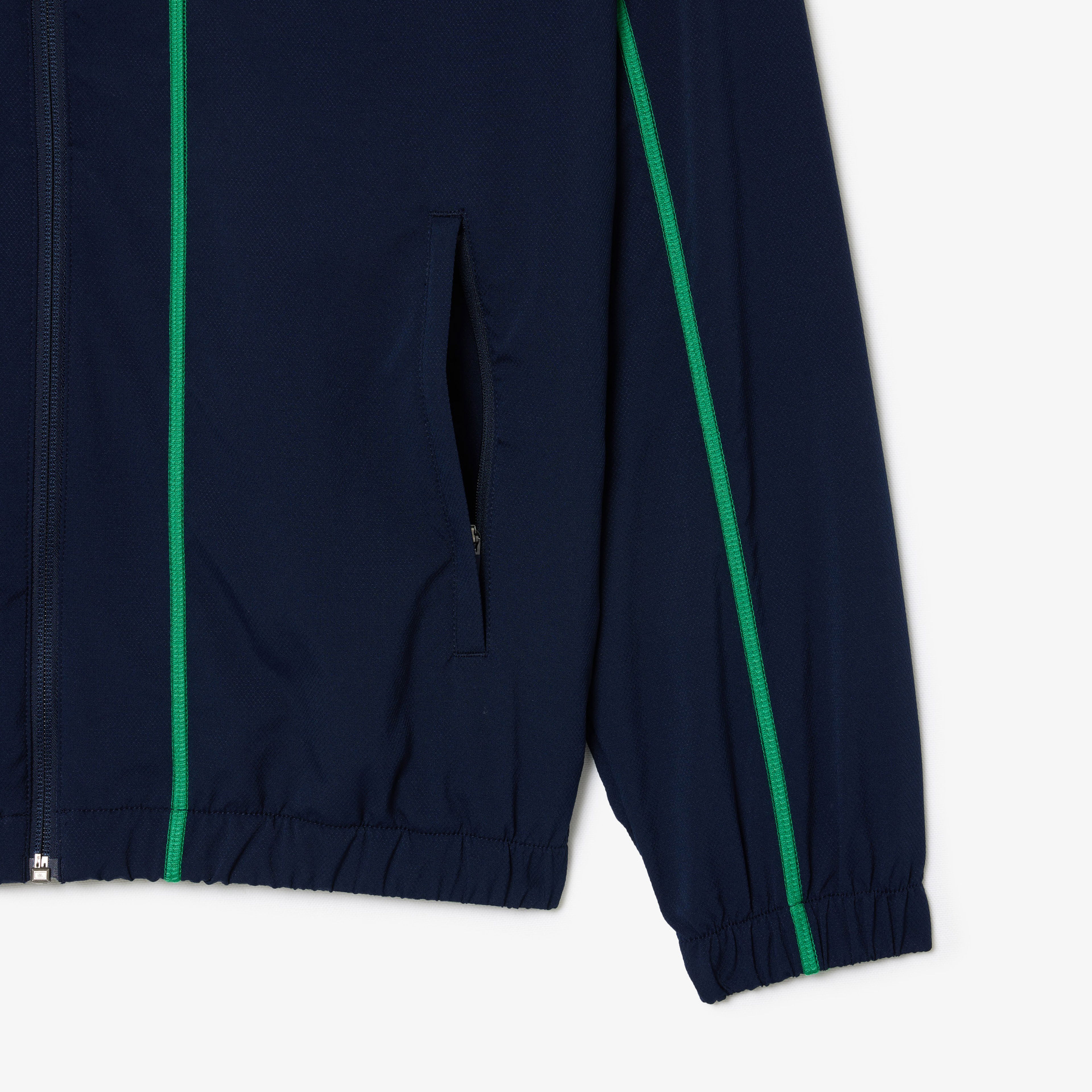 Lacoste Erkek Regular Fit Fermuarlı Yaka Renk Bloklu Lacivert Eşofman Takımı
