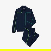 Lacoste Erkek Regular Fit Fermuarlı Yaka Renk Bloklu Lacivert Eşofman Takımı