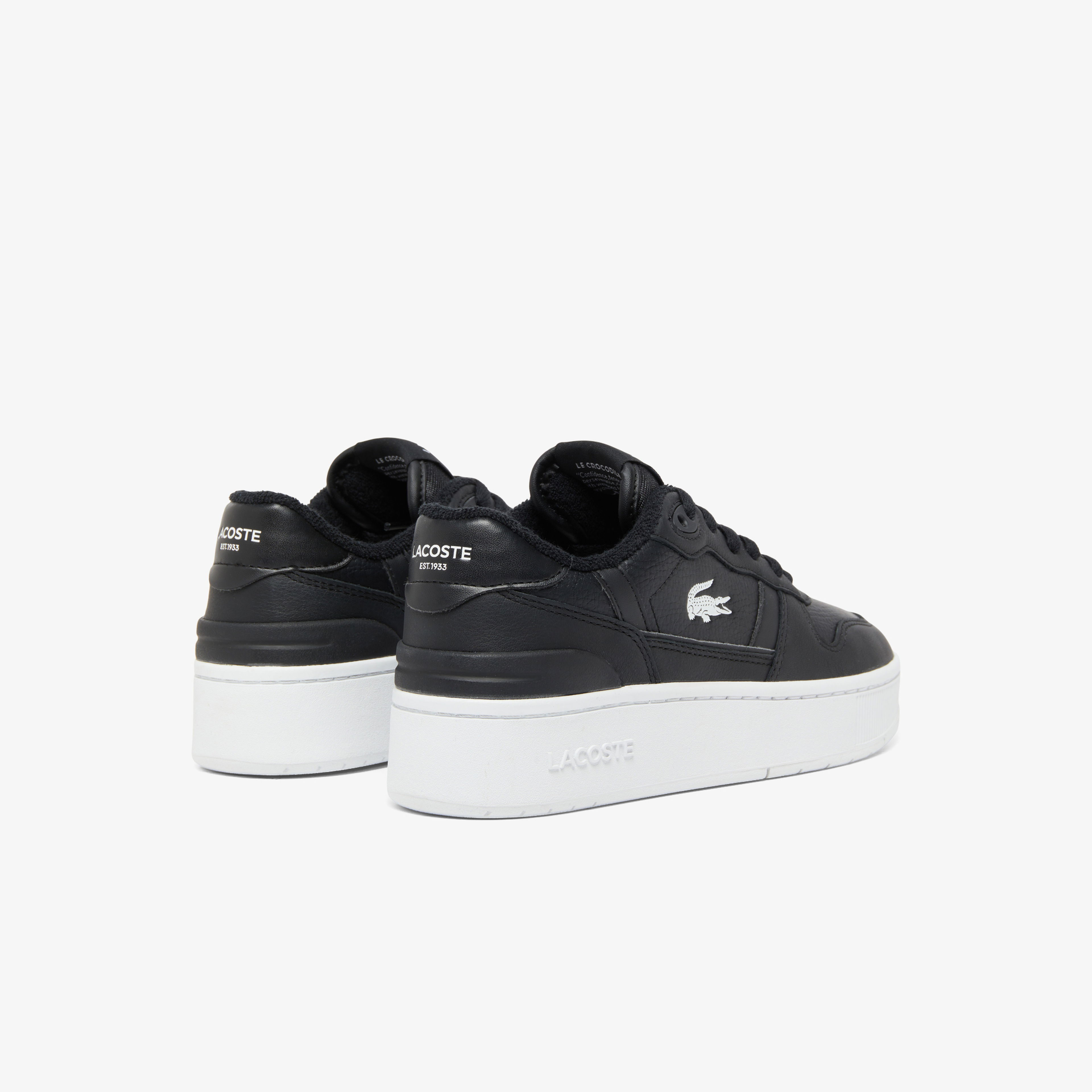 Lacoste T-Clip Platform Kadın Siyah Sneaker
