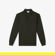 Lacoste Paris Erkek Regular Fit Uzun Kollu Haki Polo