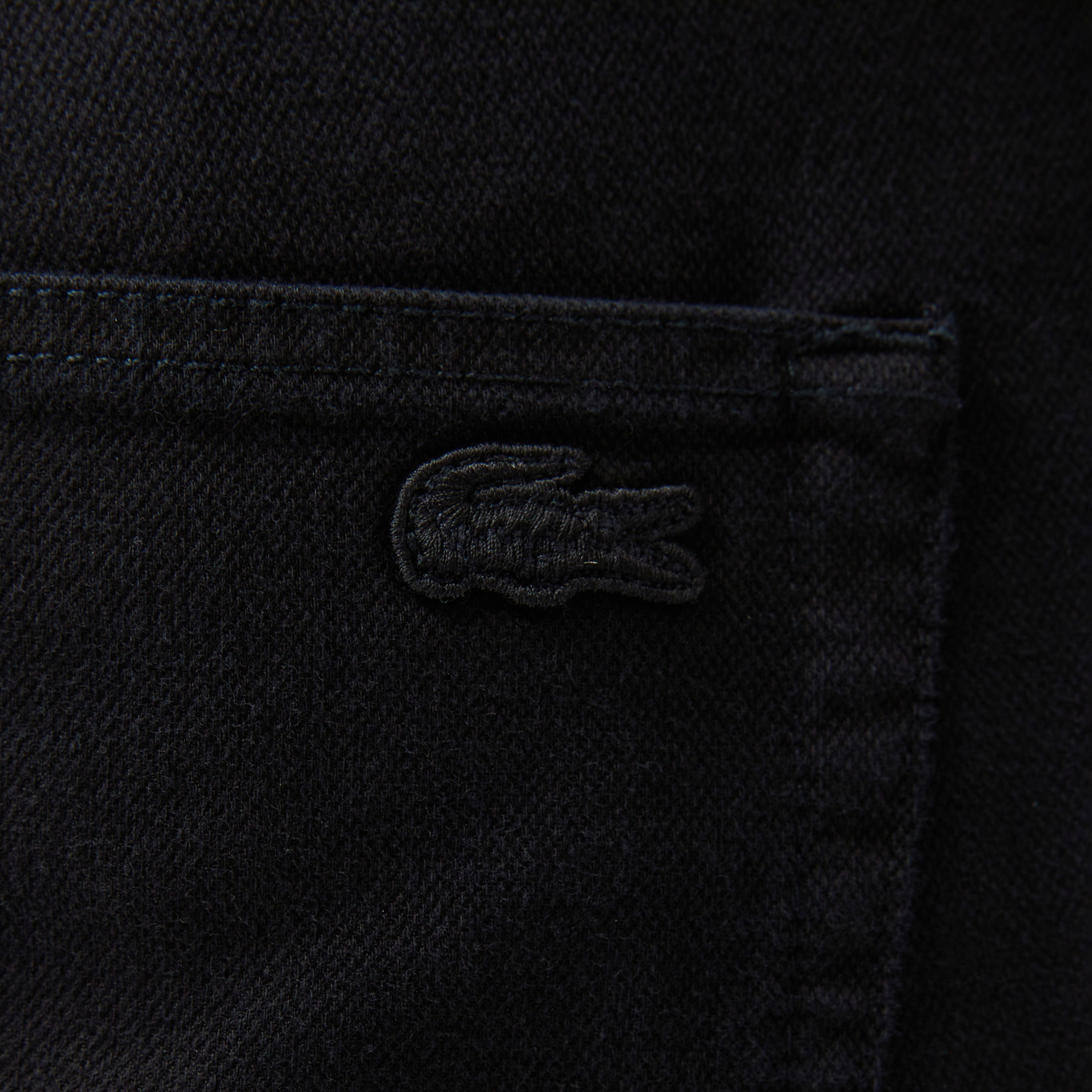 Lacoste Erkek Regular Fit Casual Siyah Jean Pantolon
