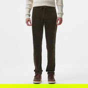 Lacoste Erkek Tapered Fit Chino Koyu Yeşil Pantolon