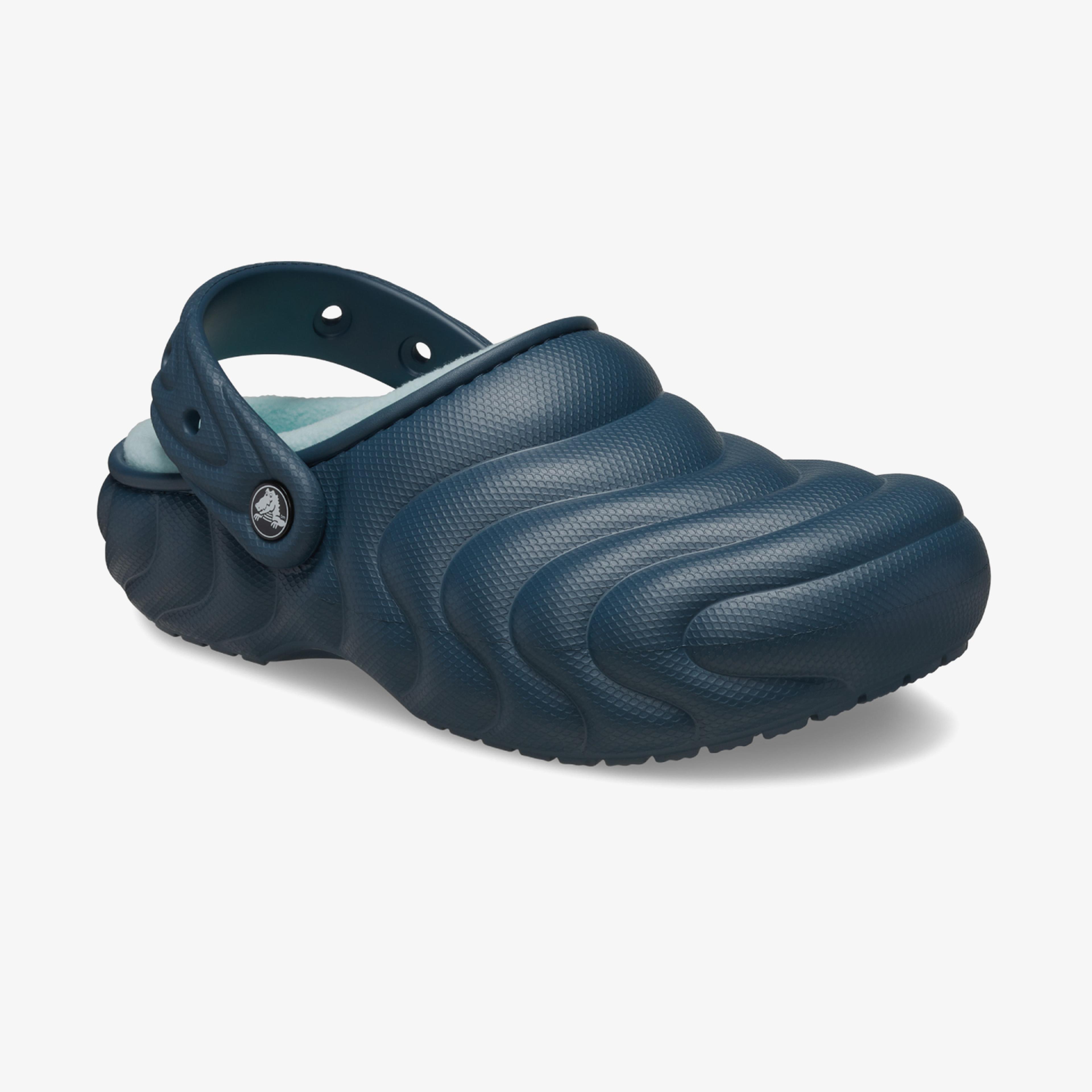 Crocs Classic Lined Overpuff Clog Unisex Mavi Terlik