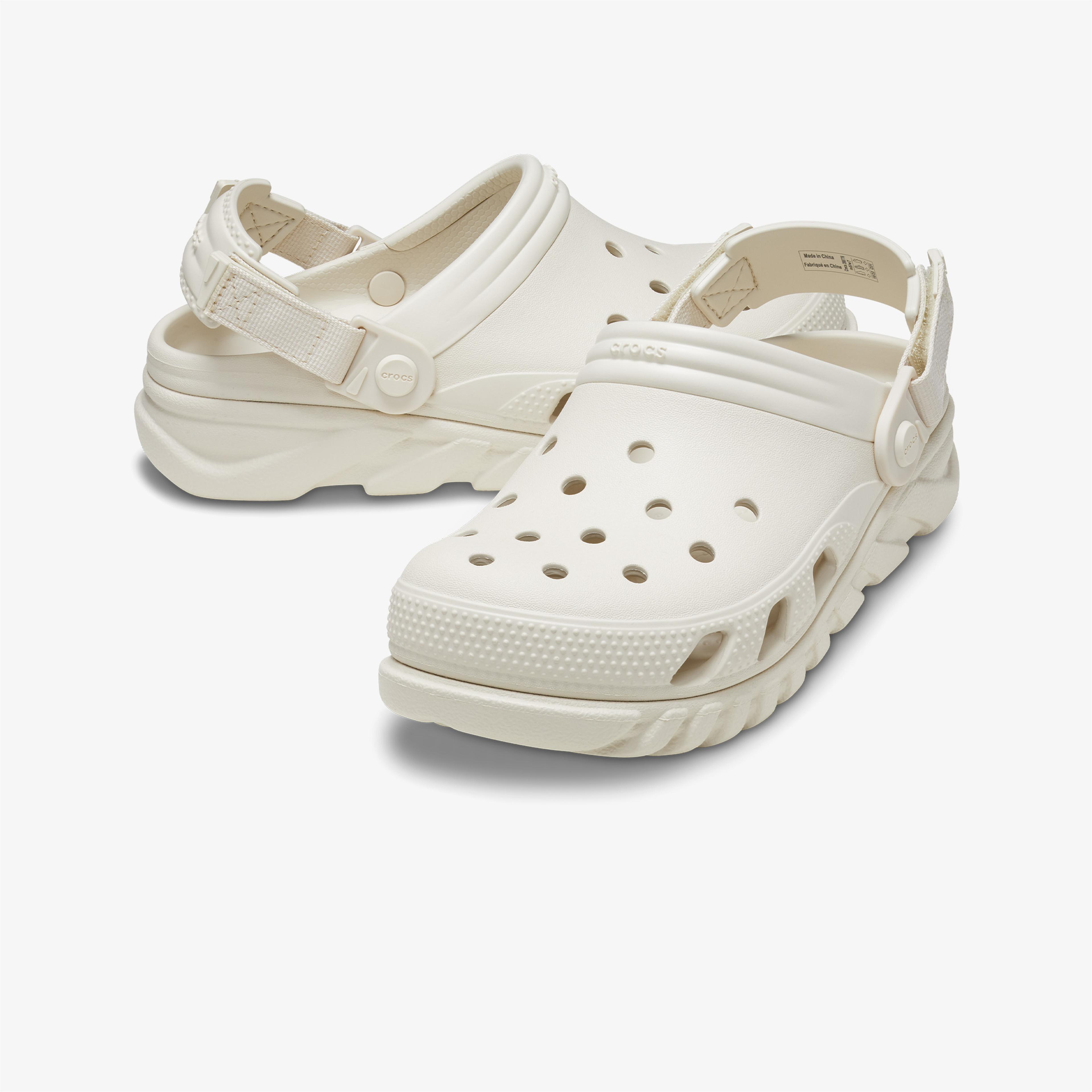 Crocs Duet Max Iı Clog Unisex Krem Terlik